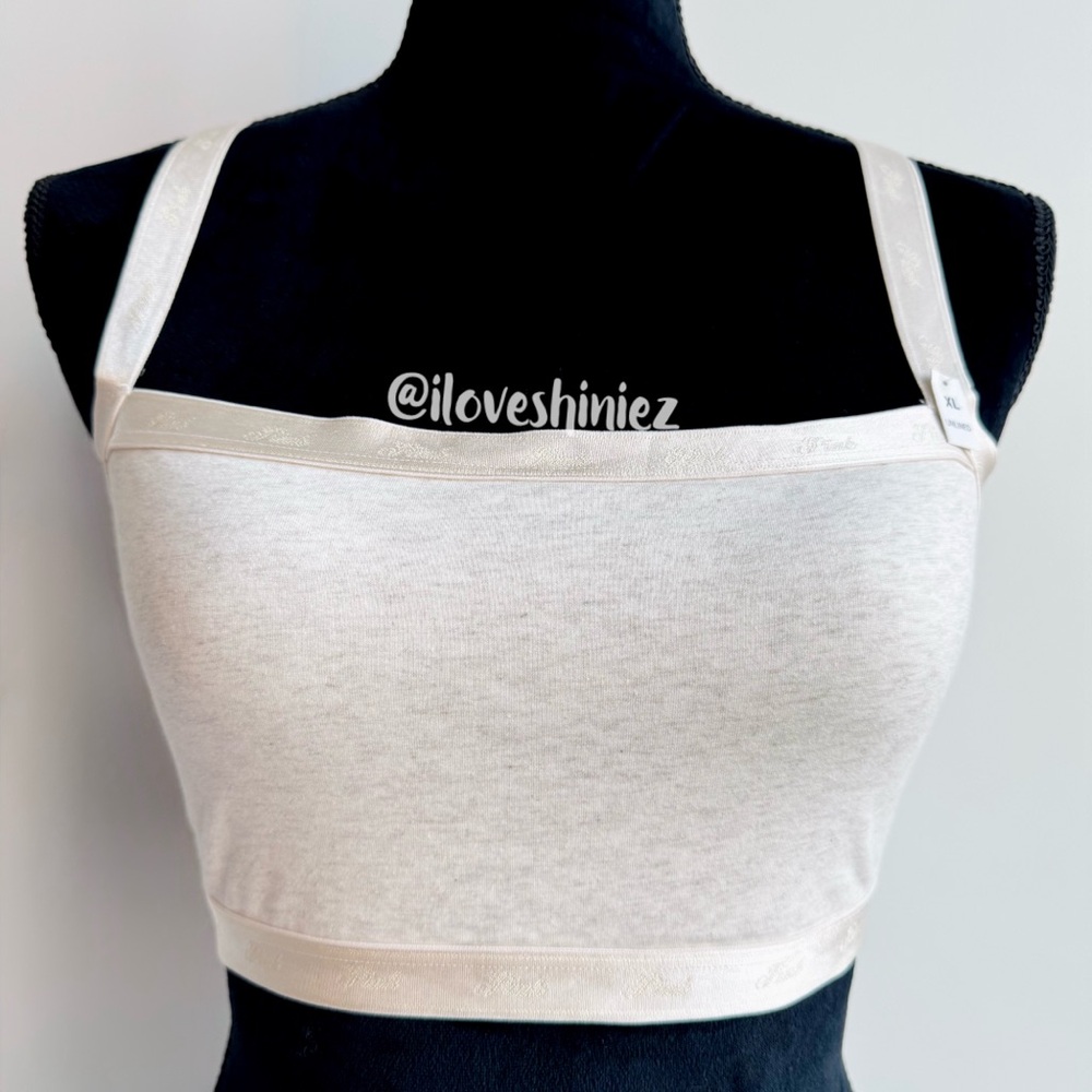 •Victoria’s Secret PINK• Logo Cotton Bralette XL